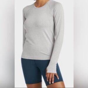 All in Motion Classic White Long Sleeve Tee